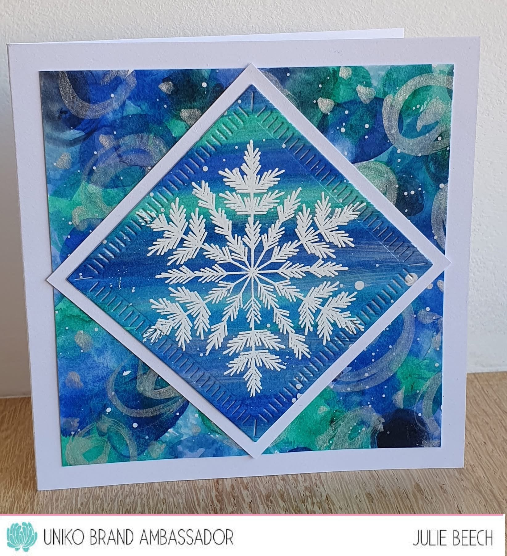 Rustic Snowflake Clear Stamp Set