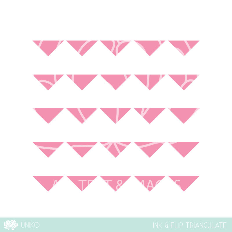 Stencil - Ink & Flip Triangulate