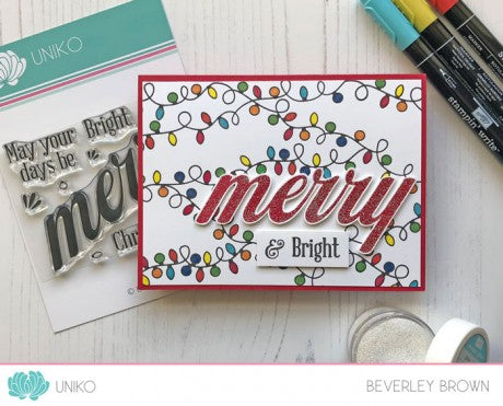 BIG & BOLD - Merry Clear Stamps