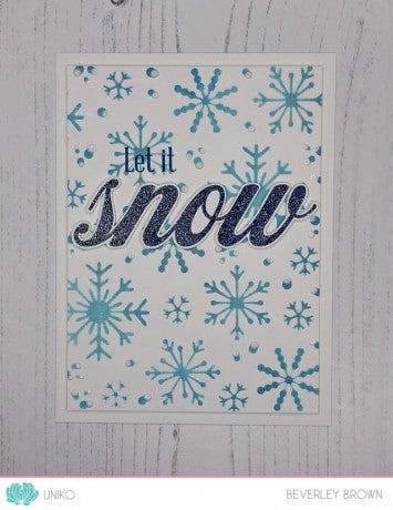 Stencil - Let it Snow