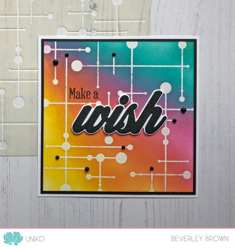 Stencil - Mid Century Modern