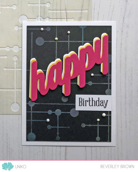 Stencil - Mid Century Modern