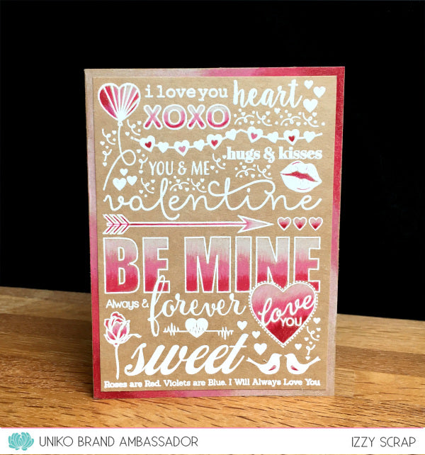 Block Party Love Clear Stamp
