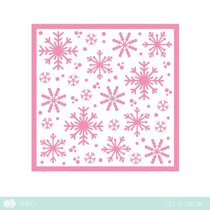 Stencil - Let it Snow