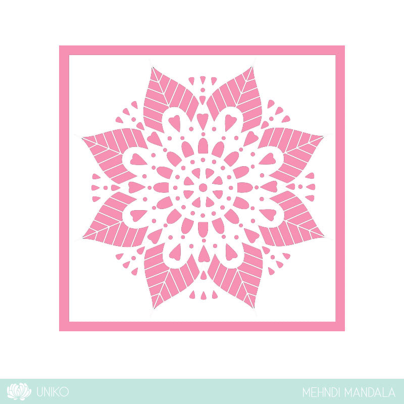 Stencil - Mehndi Mandala