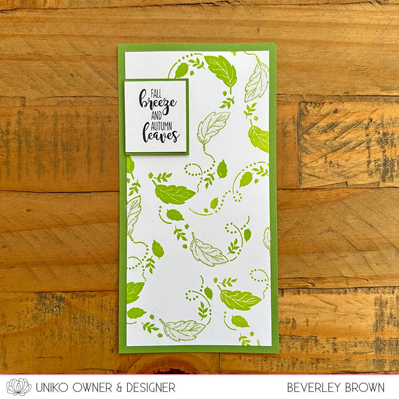 Autumn Serenade Clear Stamp Set