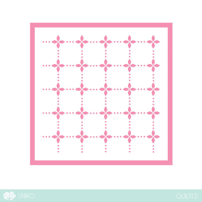 Stencil - Quilted