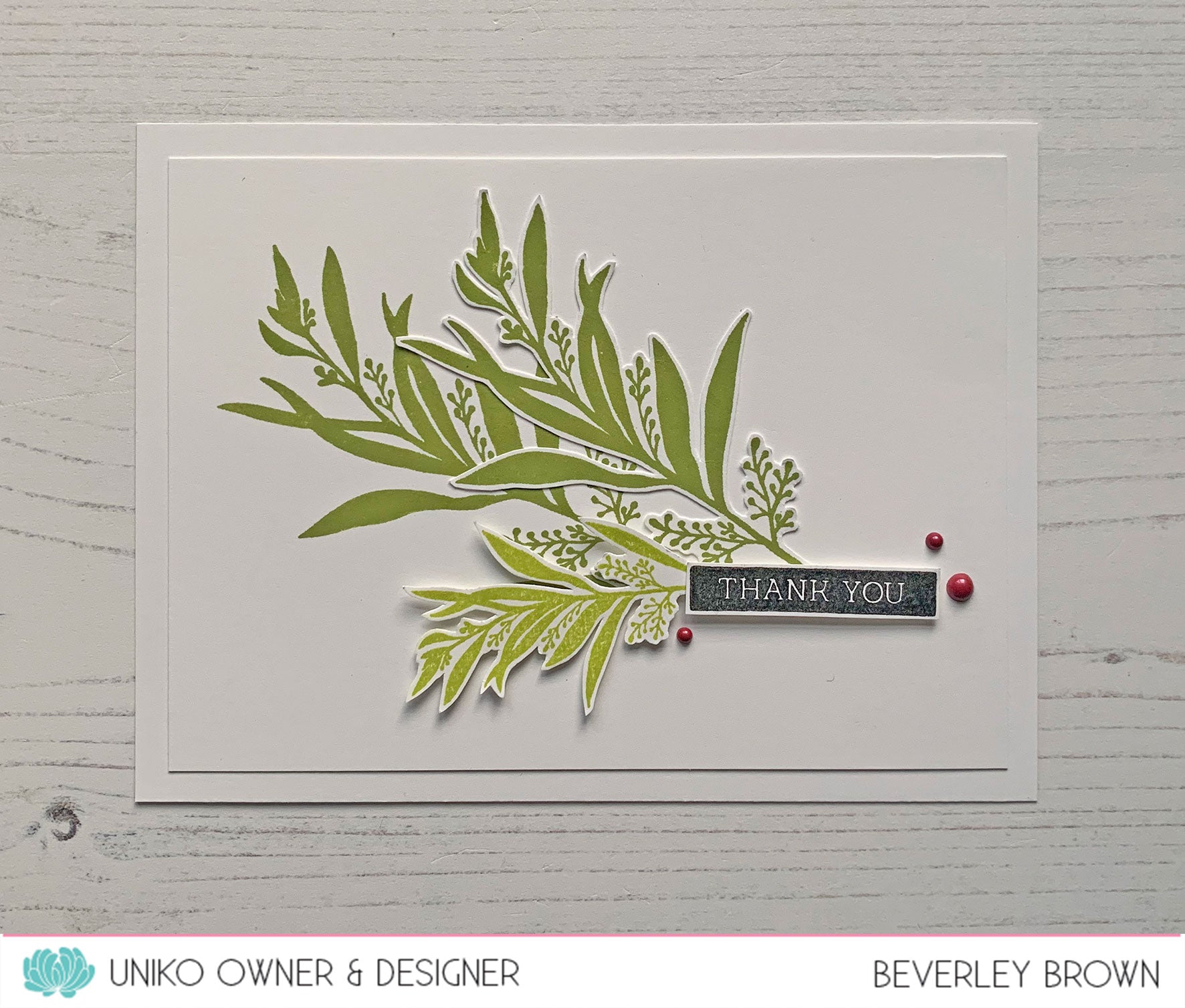 Season Of Beauty Clear Stamp Set