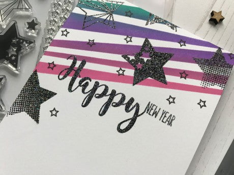 Stencil - Wonky Stripes