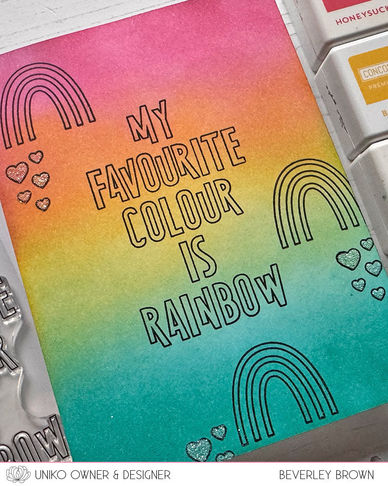 Background Blocks My Favourite Colour is Rainbow