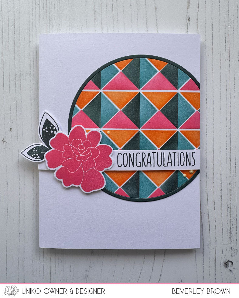 Stencil - Ink & Flip Triangulate