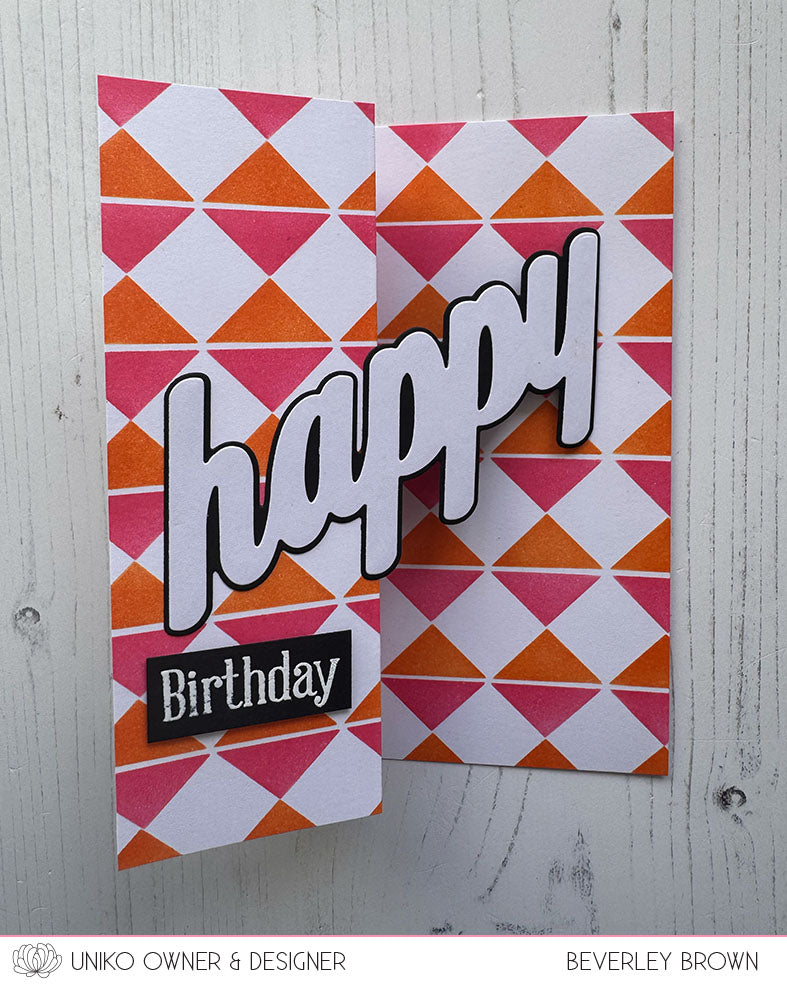 Stencil - Ink & Flip Triangulate