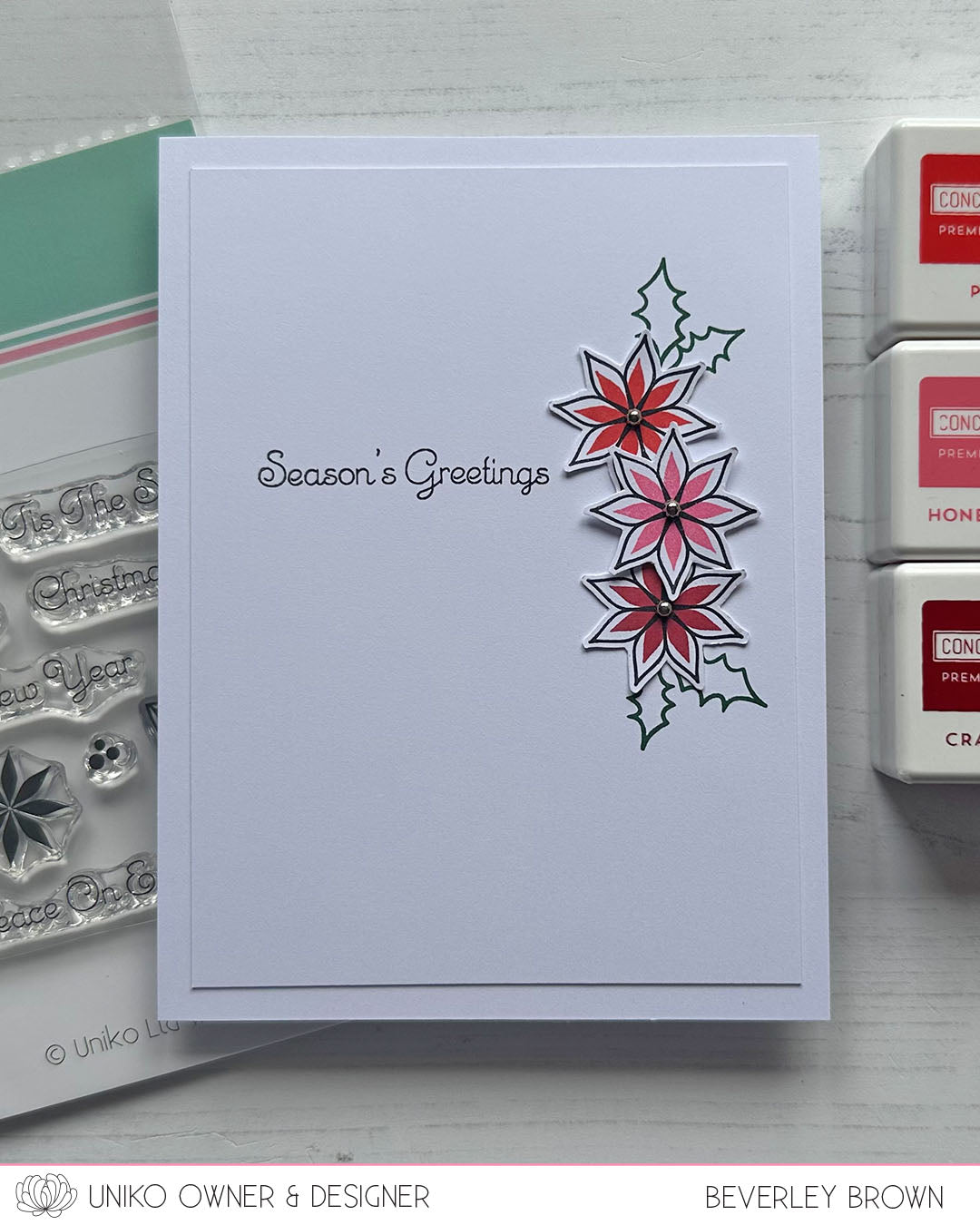 Flower Power #12 Clear Stamp Set