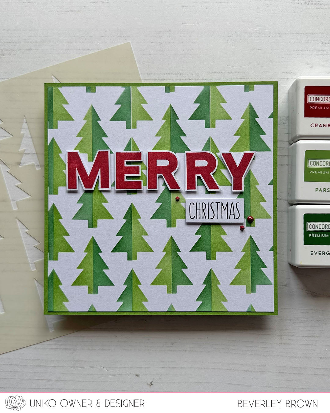 Stampin’ Up! & Uniko Chris-Mash! In Person Workshop