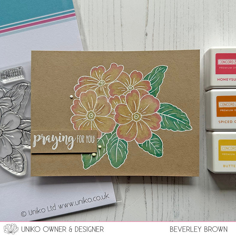 Spring Botanicals Target Spring Botanicals Primrose Clear Stamp – Uniko