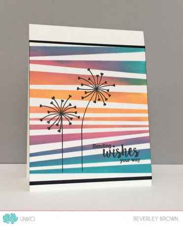 Stencil - Wonky Stripes